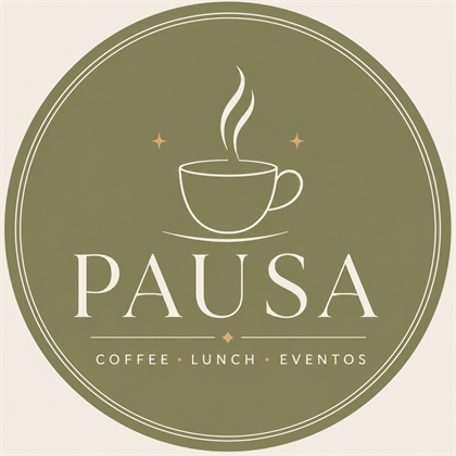 PAUSA · Coffee, Lunch, Eventos